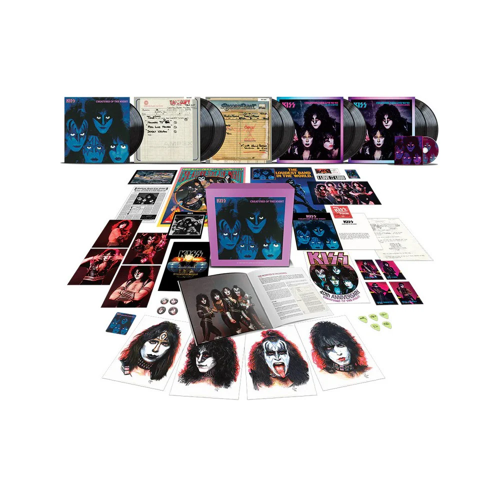 Creatures Of The Night 40th Anniversary 9LP Super Deluxe (Limited Edition 180g Black Vinyl)