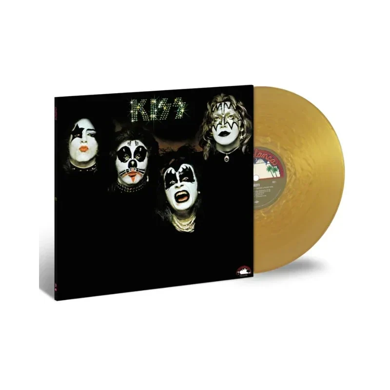 Kiss 50th Anniversary Premium Gold Nugget Color Vinyl Limited Edition