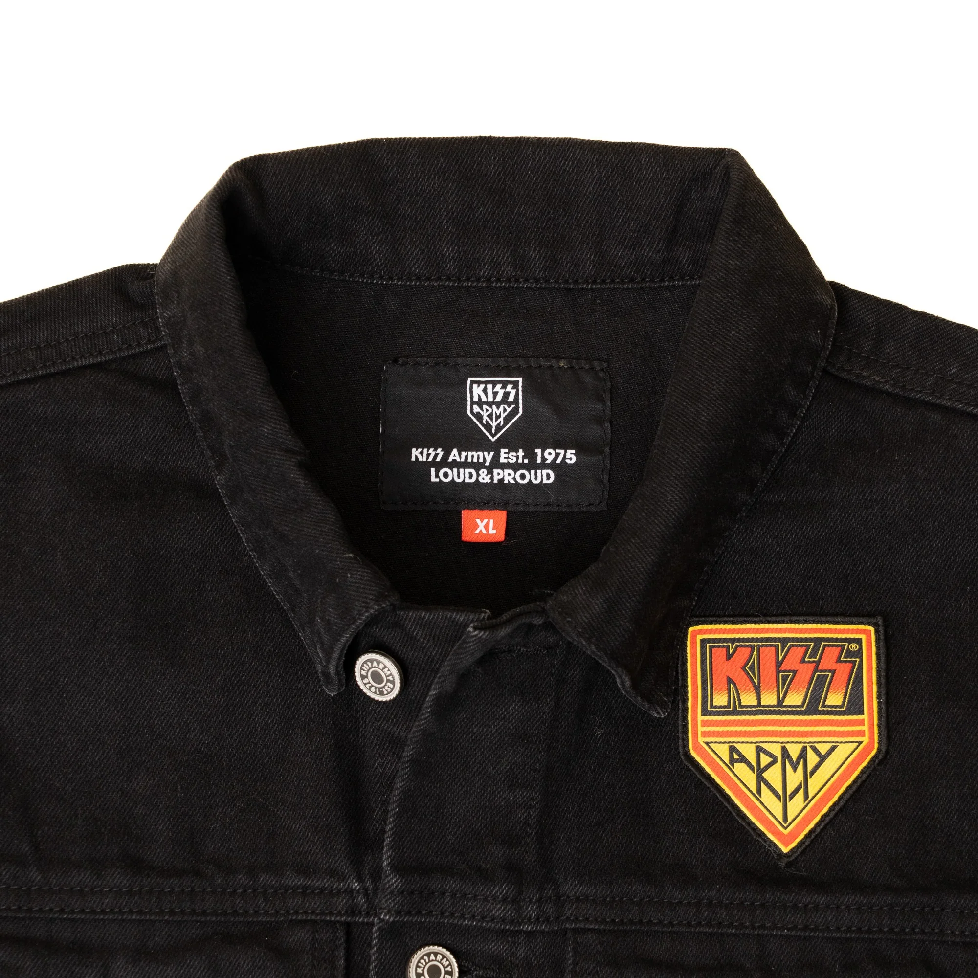 Official KISS Army Denim Jacket - Image 4