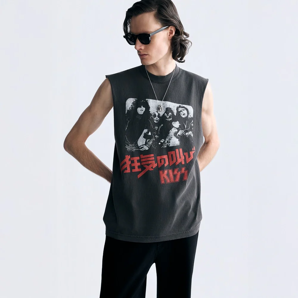 Shout It Out Loud Japan Cover Muscle Tee - Image 3